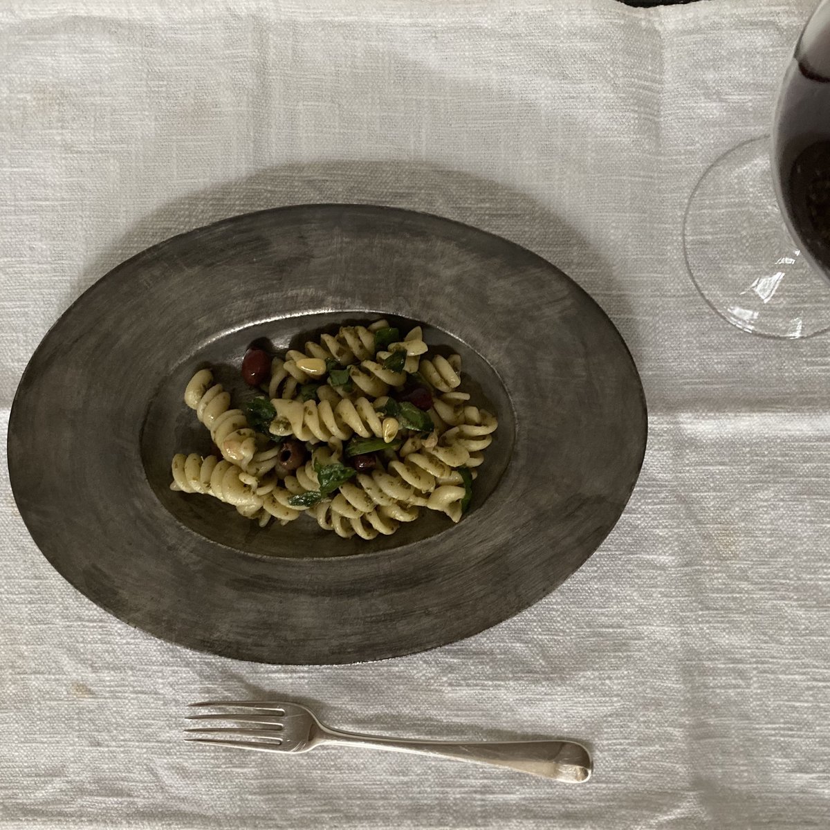 安藤雅信】銀彩ピューターリムオーバル深皿 M | ギャルリ百草 online store