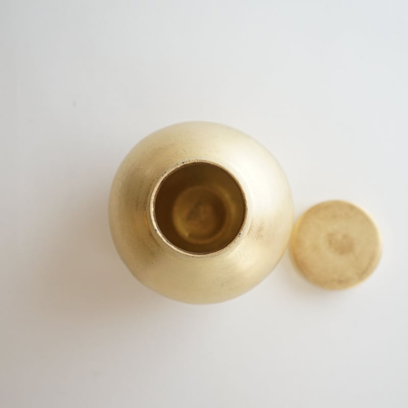 安藤雅信】金彩丸型茶心壺 大 | ギャルリ百草 online store