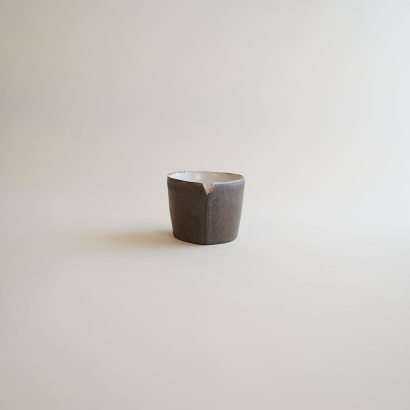 安藤雅信】片口MS 黒（黒錆釉） | ギャルリ百草 online store