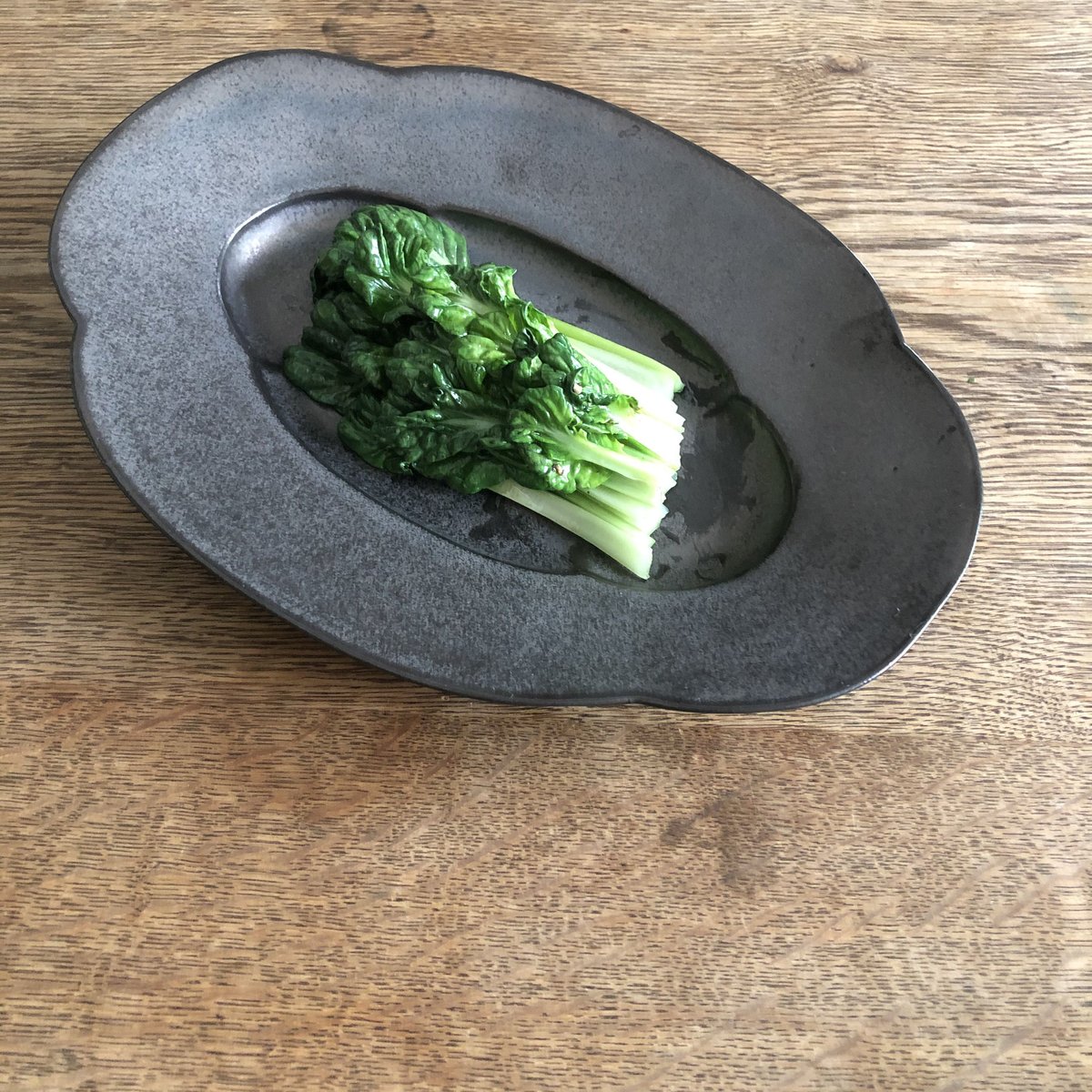 ■安藤雅信 オランダ四弁輪花皿①点 安藤雅信】オランダ四弁オーバル輪花皿 M （白マット釉