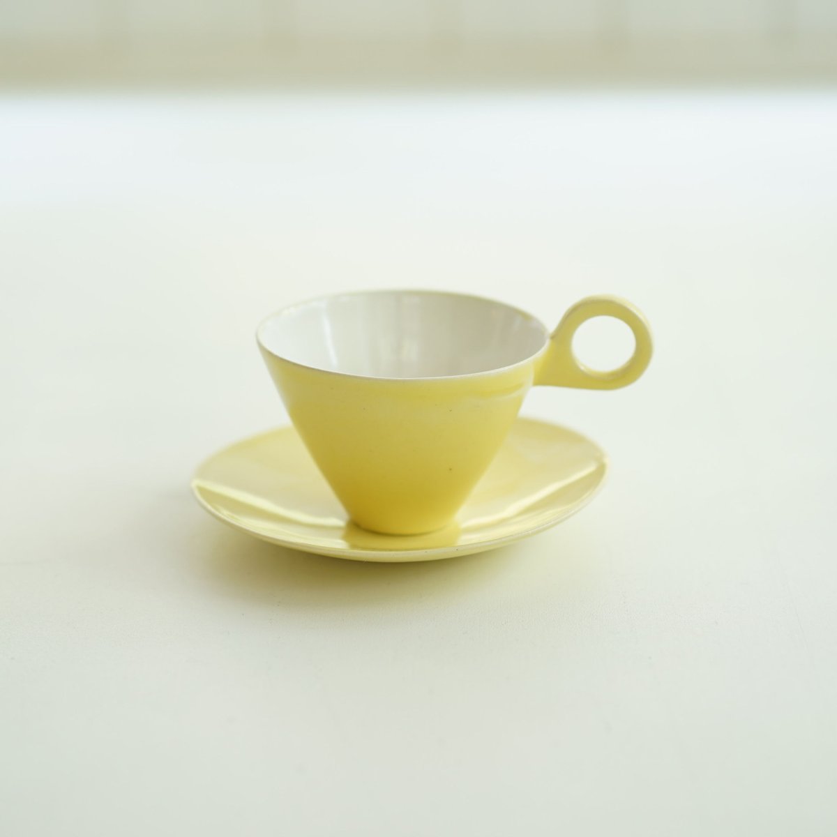 安藤雅信】イギリスコーヒー M （ 檸檬釉） | ギャルリ百草 online store