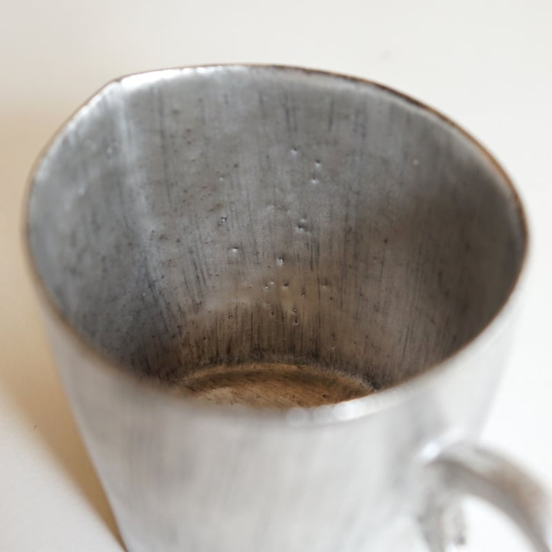 安藤雅信】銀彩カフェオレ(銀彩) | ギャルリ百草 online store 安藤雅信】銀彩カフェオレ(銀彩) | ギャルリ百草 online store
