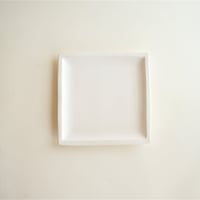 安藤雅信】オランダパン皿 M（白マット釉） | ギャルリ百草 online store