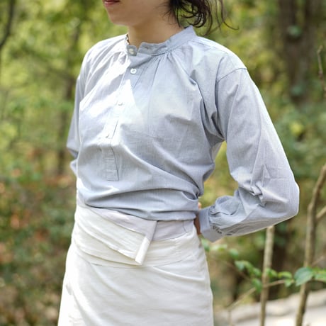 【安藤明子】定番スモックブラウス