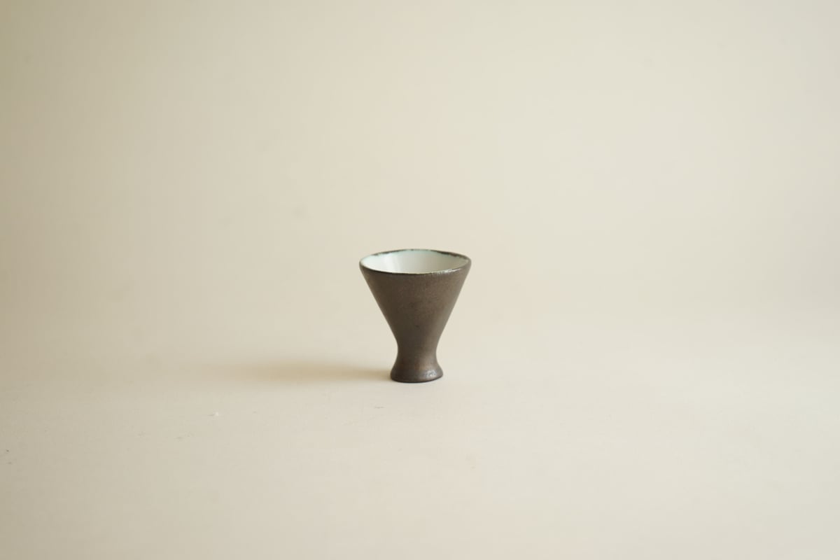 安藤雅信】黒錆釉モンゴル杯 | ギャルリ百草 online store