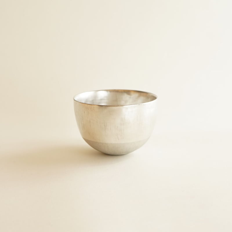 安藤雅信】黒銀彩ころり S（銀彩） | ギャルリ百草 online store