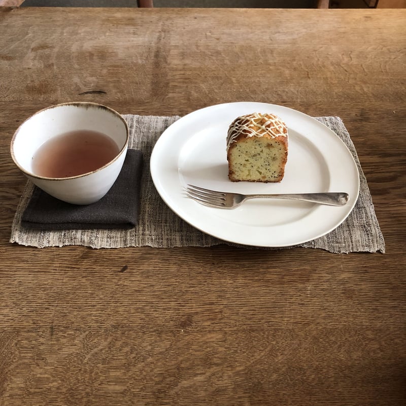 安藤雅信】 カフェボウル 細（口紅亜麻釉） | ギャルリ百草 online store