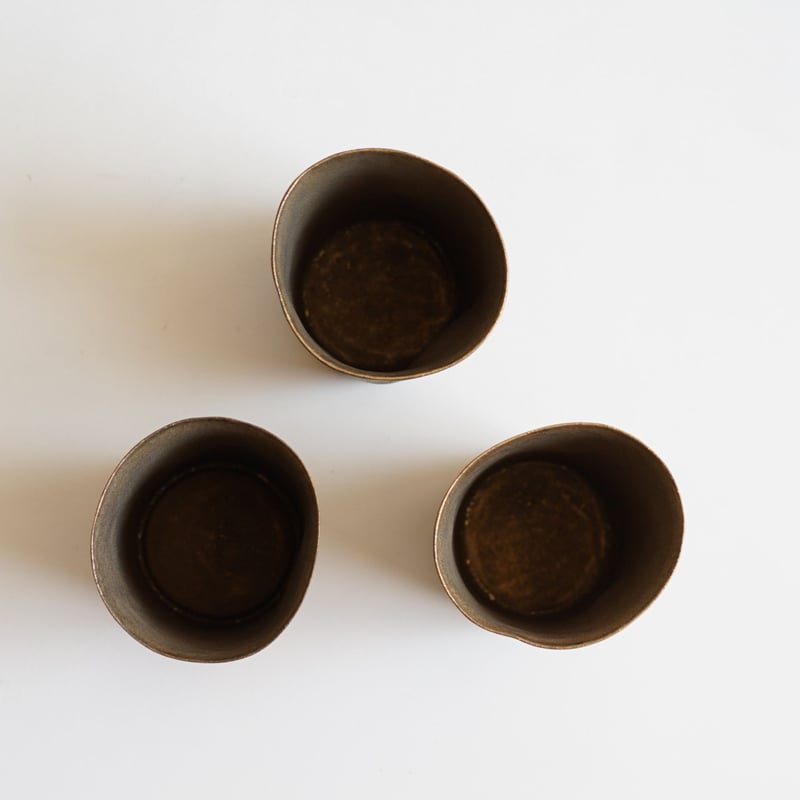 安藤雅信】金彩ピューターダイスカップ M | ギャルリ百草 online store 