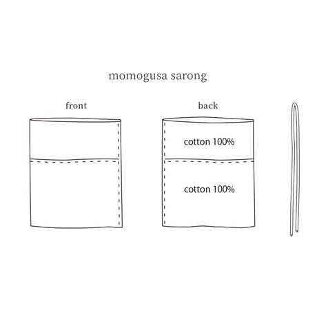 【安藤明子】minä perhonen "run run run"+ kiku　生成  　white×blue / light blue×lime