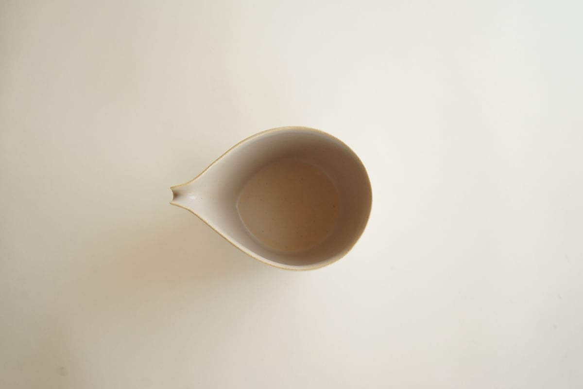 【安藤雅信】出品物③ 安藤雅信】白磁千代口 ミニ | ギャルリ百草 online store