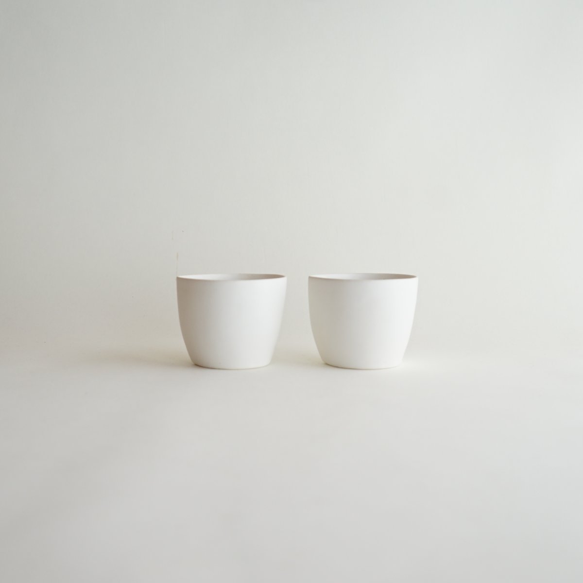 安藤雅信】太コップ M（白マット釉） | ギャルリ百草 online store