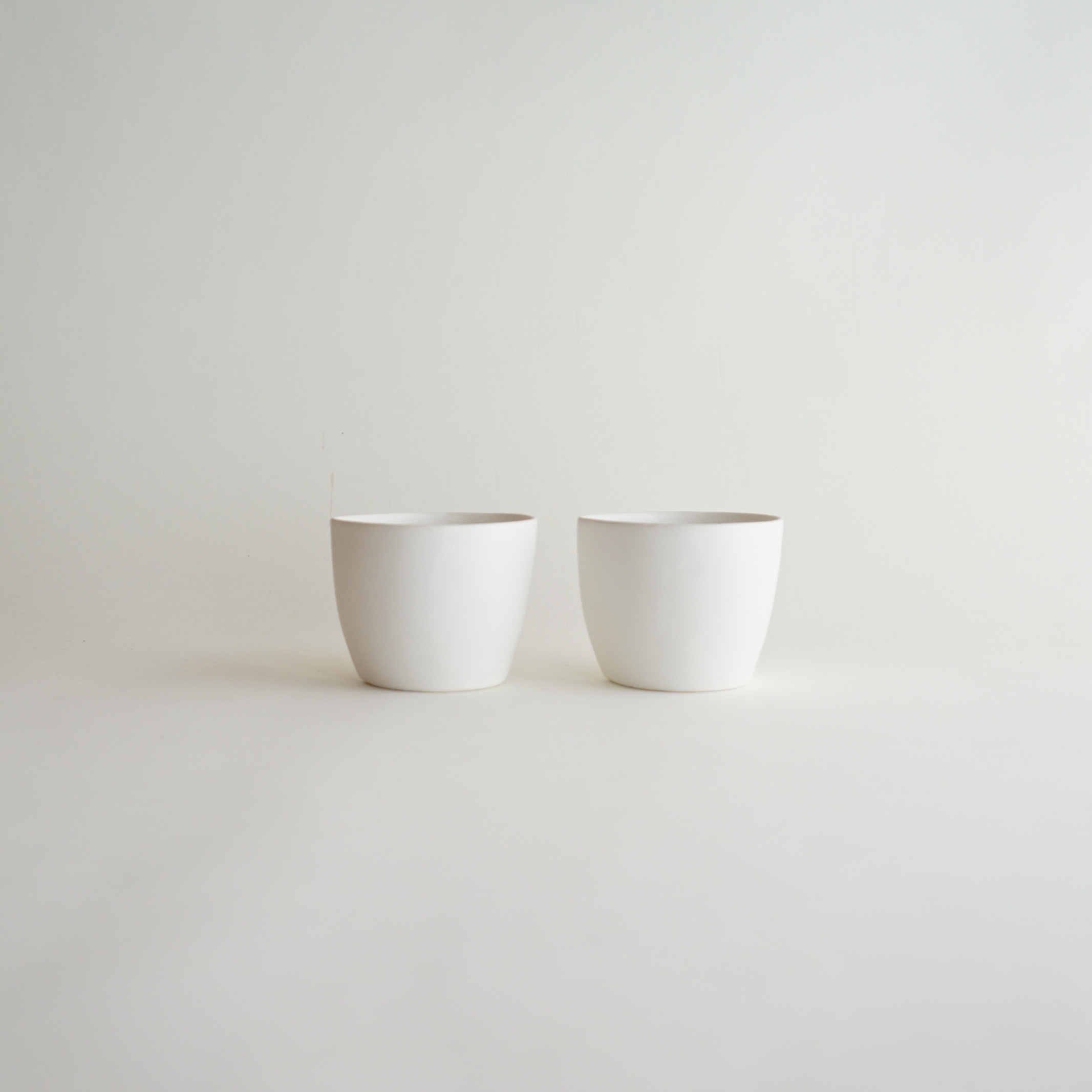 安藤雅信】太コップ M（白マット釉） | ギャルリ百草 online store