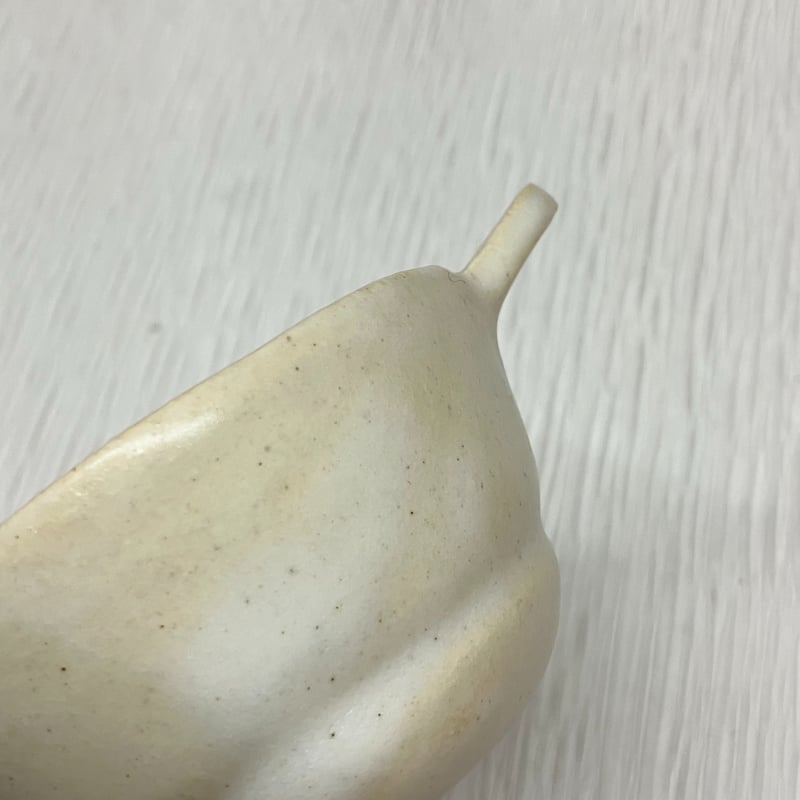 安藤雅信】耐熱白釉片手付小ボウル | ギャルリ百草 online store