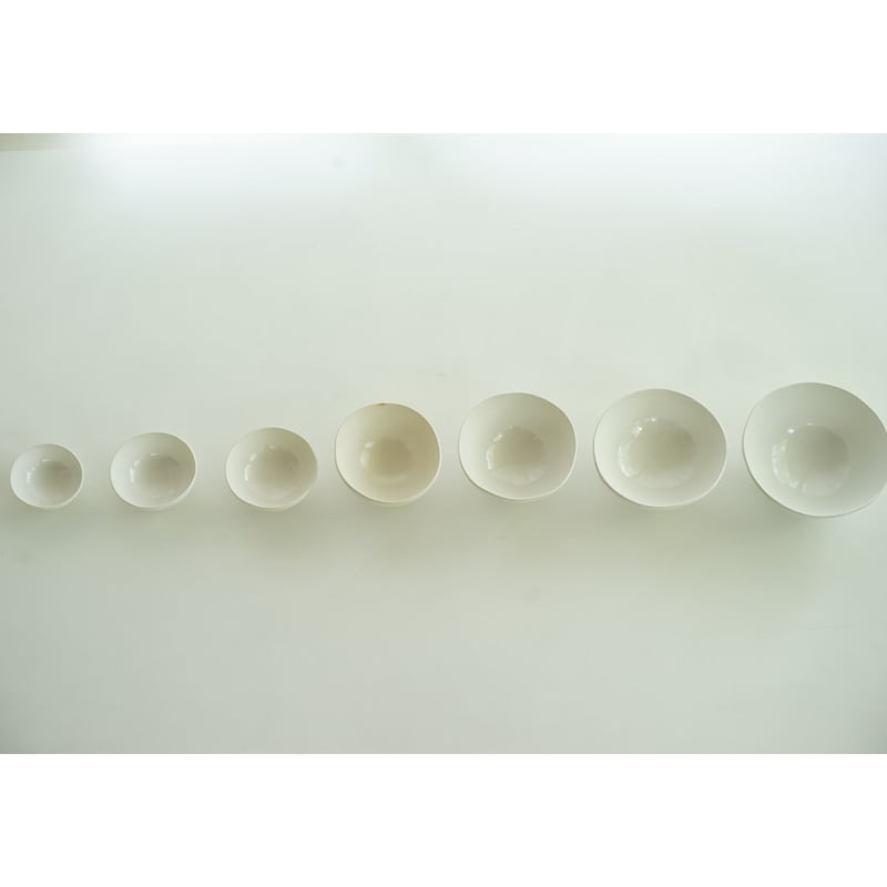 (安藤雅信さん作)オランダ丸碗2L×2個セット白マット釉 安藤雅信】オランダ丸碗 2L （乳白艶釉） | ギャルリ百草 online store