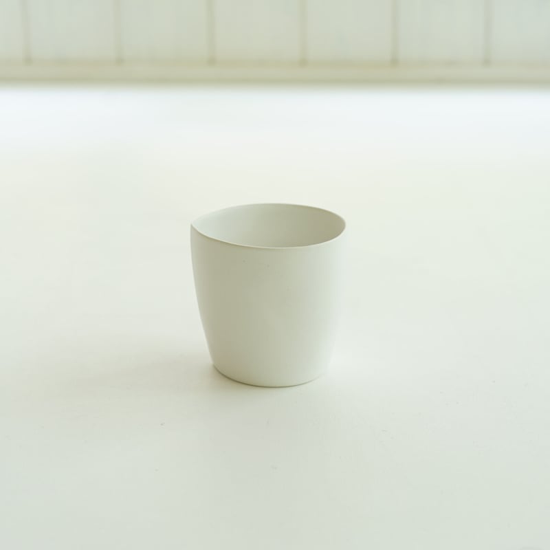 安藤雅信】太コップ XL（白マット） | ギャルリ百草 online store