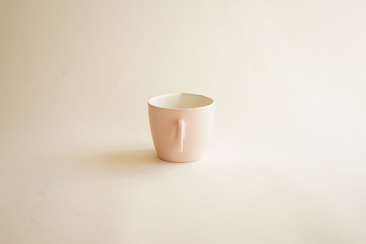 安藤雅信】外薄桜釉コーヒー（薄桜釉） | ギャルリ百草 online store