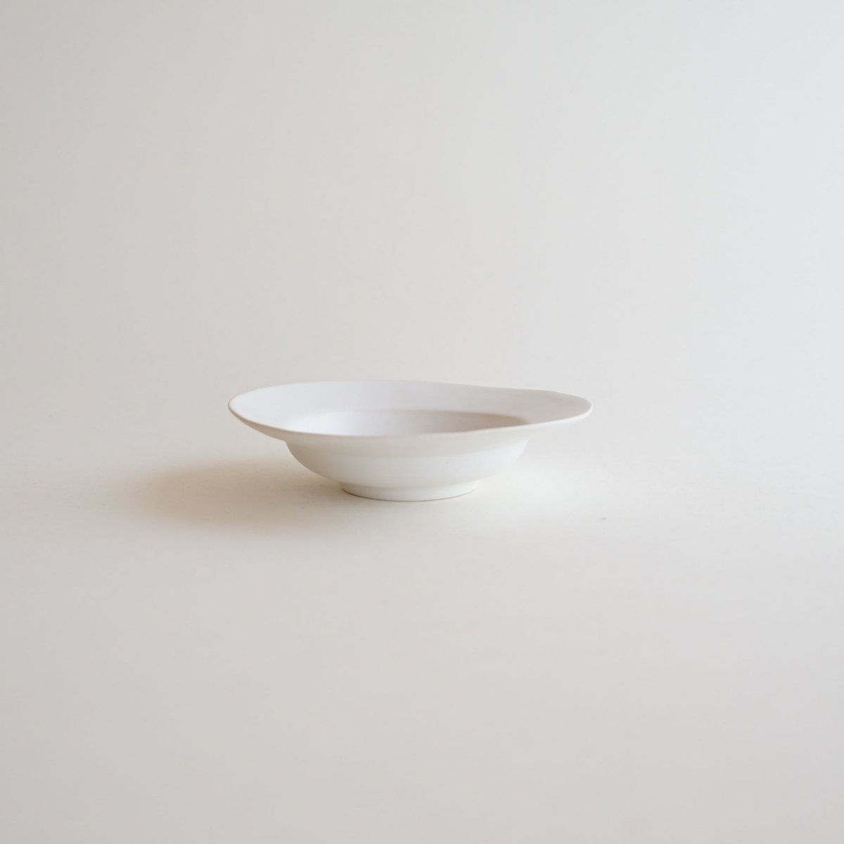 安藤雅信】 イタリア皿 S（白マット釉） | ギャルリ百草 online store