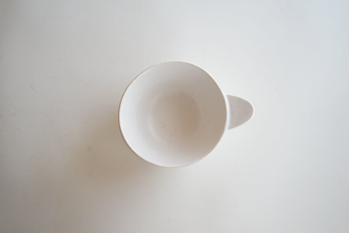 安藤雅信】耐熱白釉片手付ボウル （耐熱白釉） | ギャルリ百草