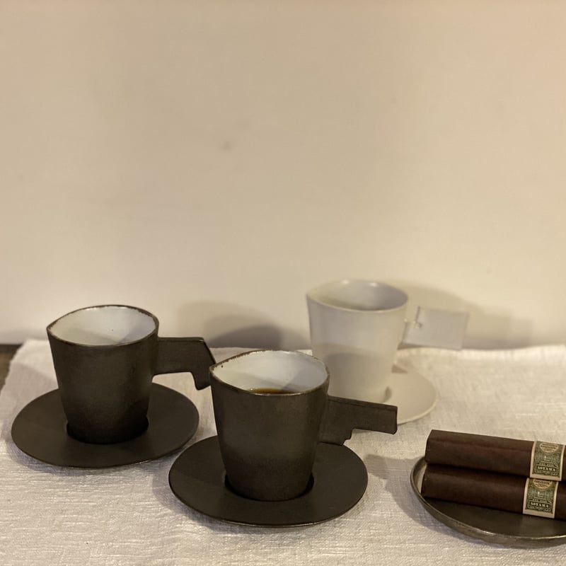 安藤雅信】黒細長コーヒー 丸 | ギャルリ百草 online store