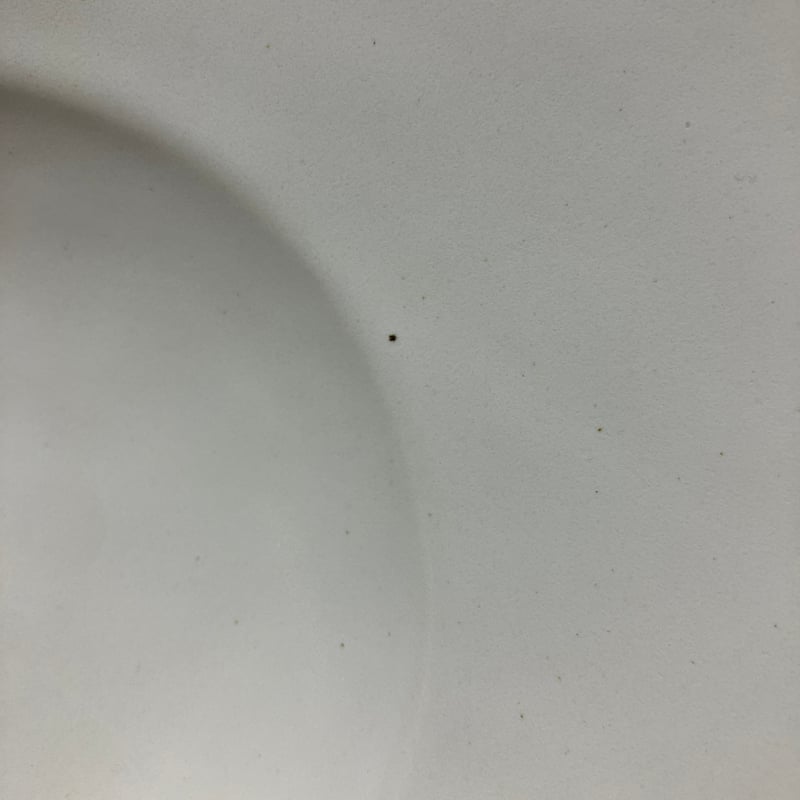 安藤雅信】 リムイタリア皿 S（白マット釉） | ギャルリ百草 online store