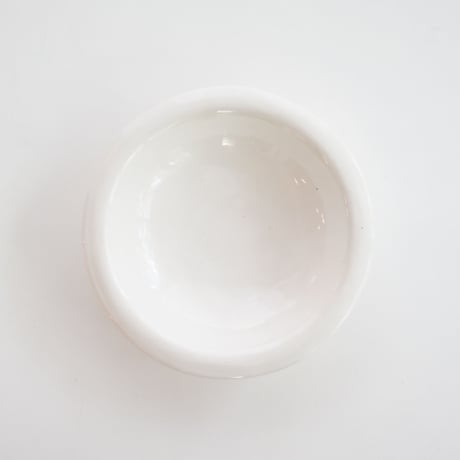 【安藤雅信】オランダスープ皿 L（乳白艶釉）