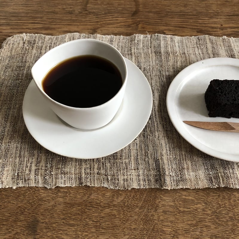 安藤雅信　コーヒーカップ＆ソーサー　白マット釉 安藤雅信 白マット釉 カップ&ソーサー 【公式通販】