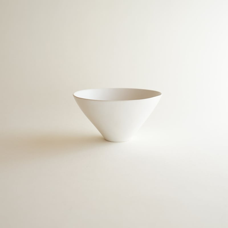 安藤雅信】取分鉢 L（白マット釉） | ギャルリ百草 online store