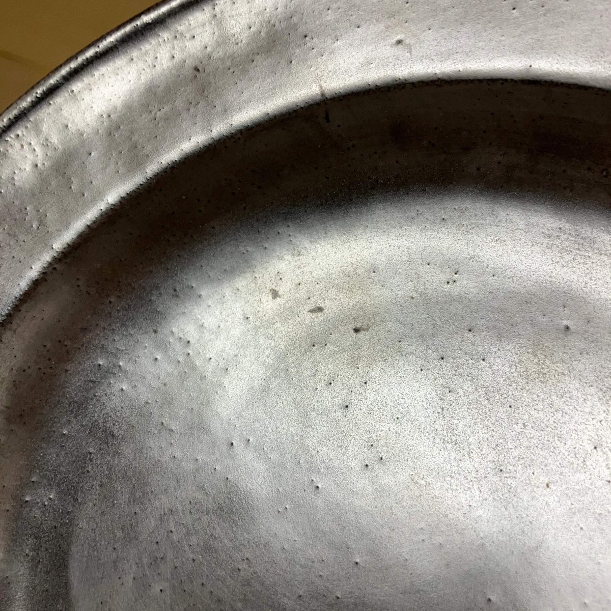 安藤雅信】銀彩ピュータースープ皿 M | ギャルリ百草 online store