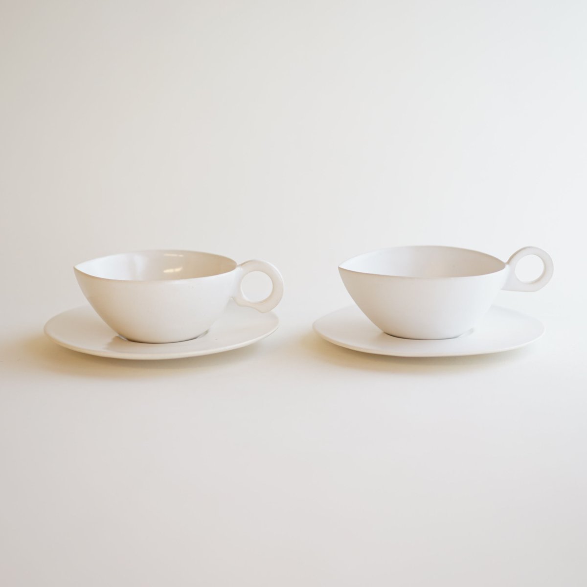 安藤雅信】ティーカップ （白マット釉） | ギャルリ百草 online store