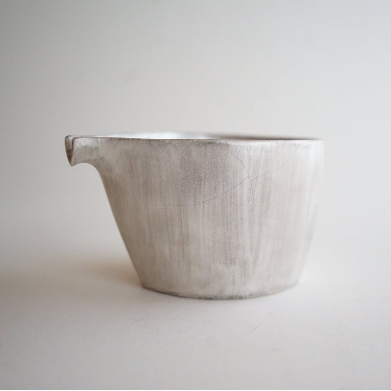 安藤雅信】白銀彩片口 LMM | ギャルリ百草 online store