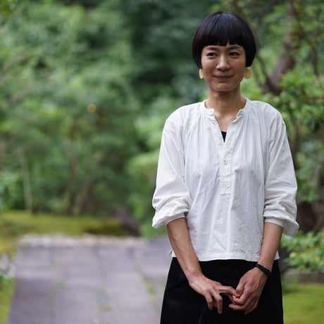 【安藤明子】定番スモックブラウス