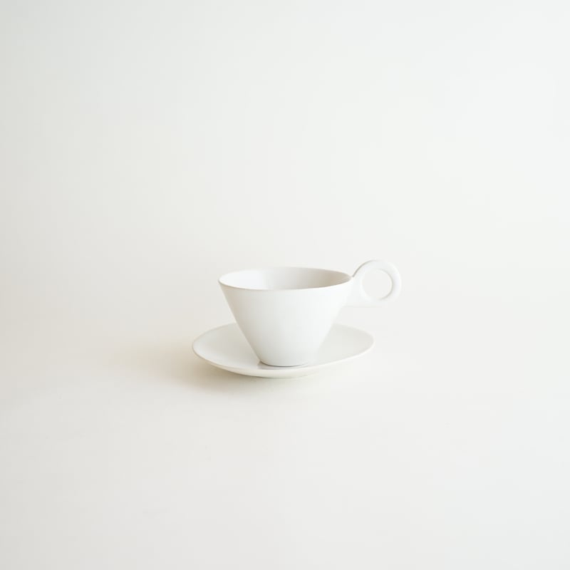 安藤雅信】イギリスコーヒー S（青白艶釉） | ギャルリ百草 online store