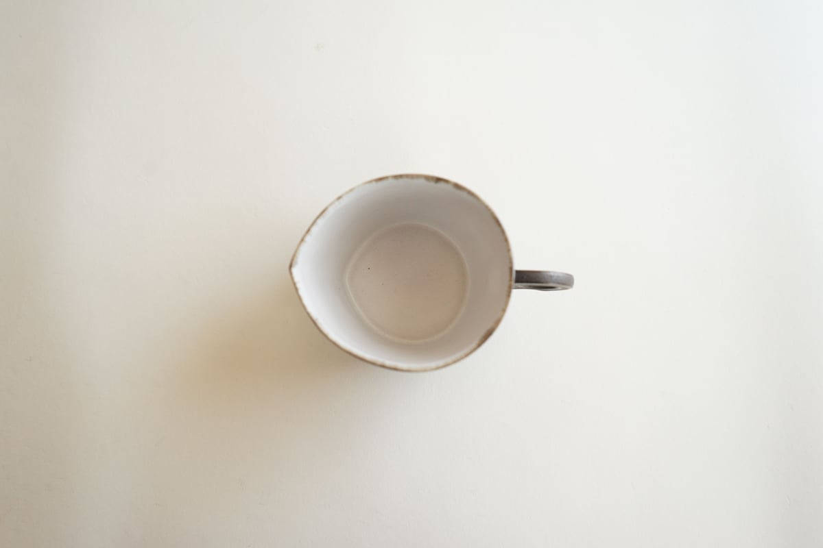 安藤雅信】黒カフェオーレ（黒錆釉） | ギャルリ百草 online store