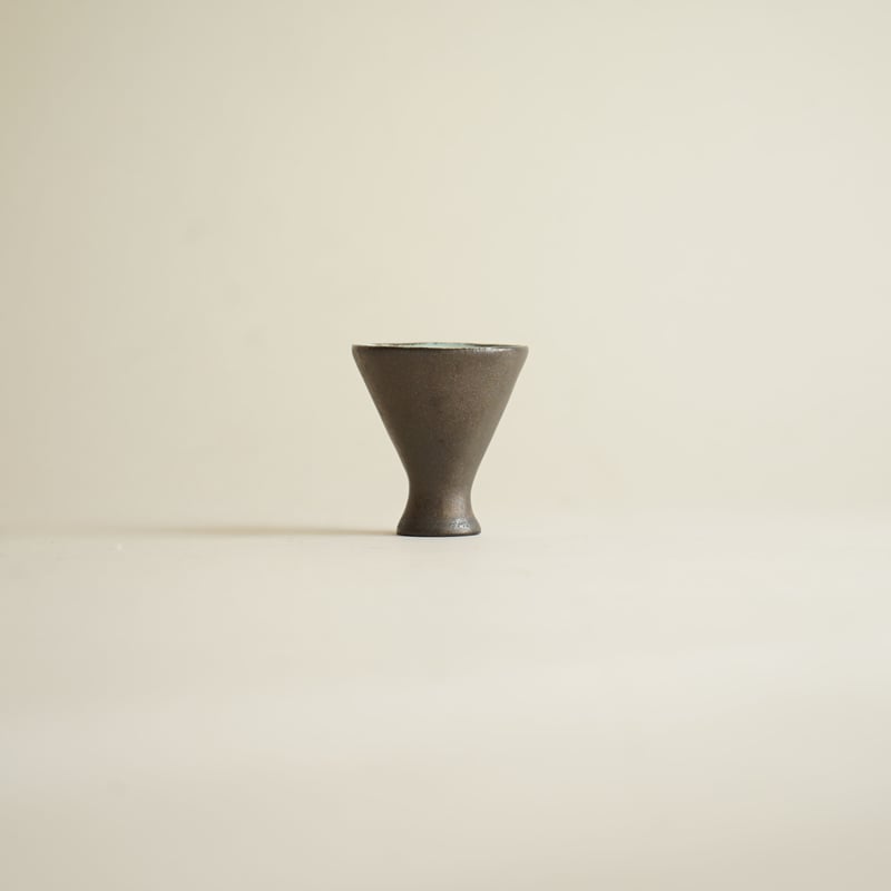 安藤雅信】黒錆釉モンゴル杯 | ギャルリ百草 online store