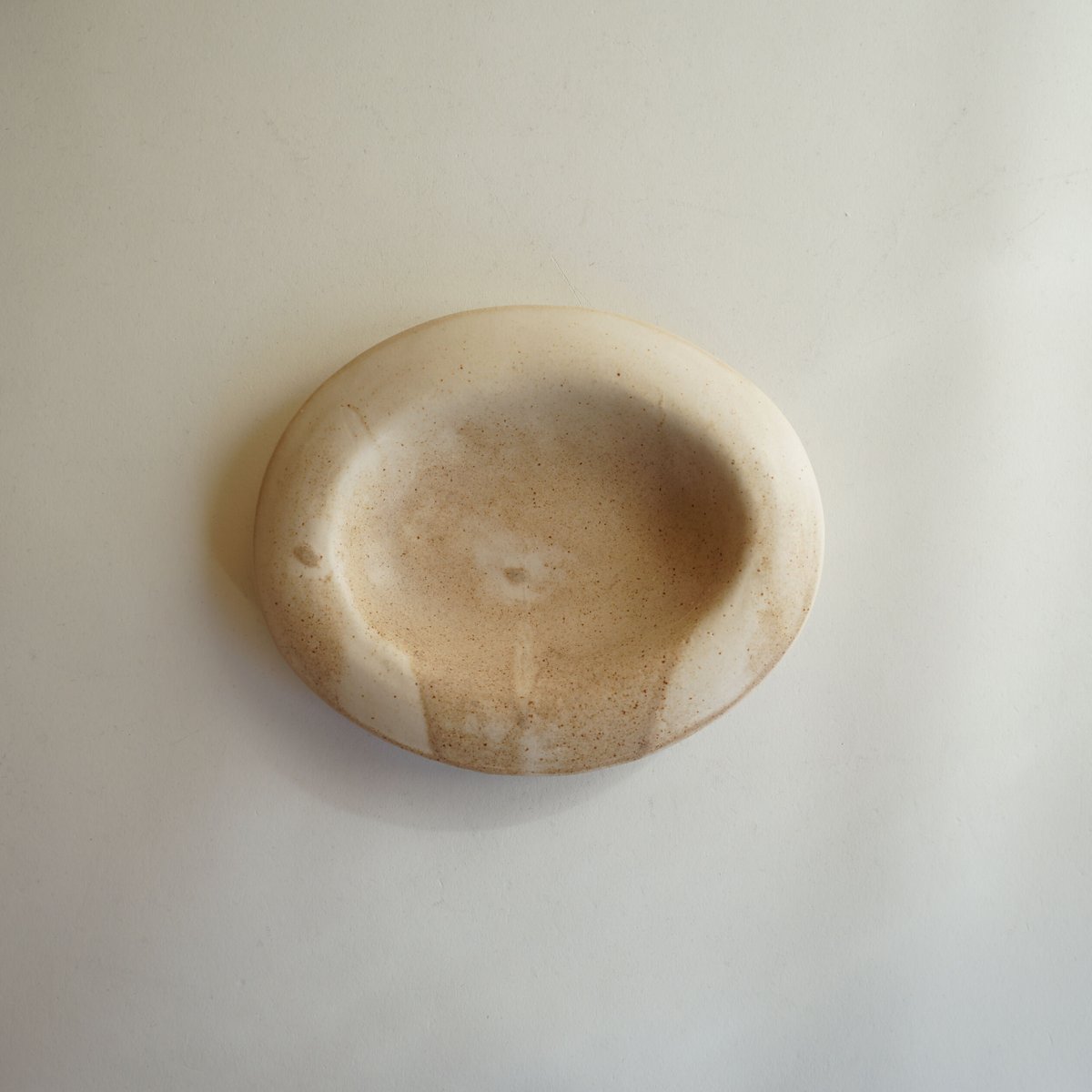 【美品】安藤雅信　オーバル　② 安藤雅信】リムオーバル深皿 S（白マット釉） | ギャルリ百草