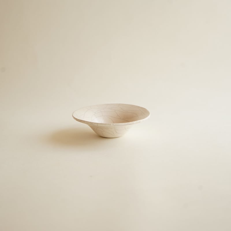 安藤雅信】シャッポ鉢S（貫入釉） | ギャルリ百草 online store