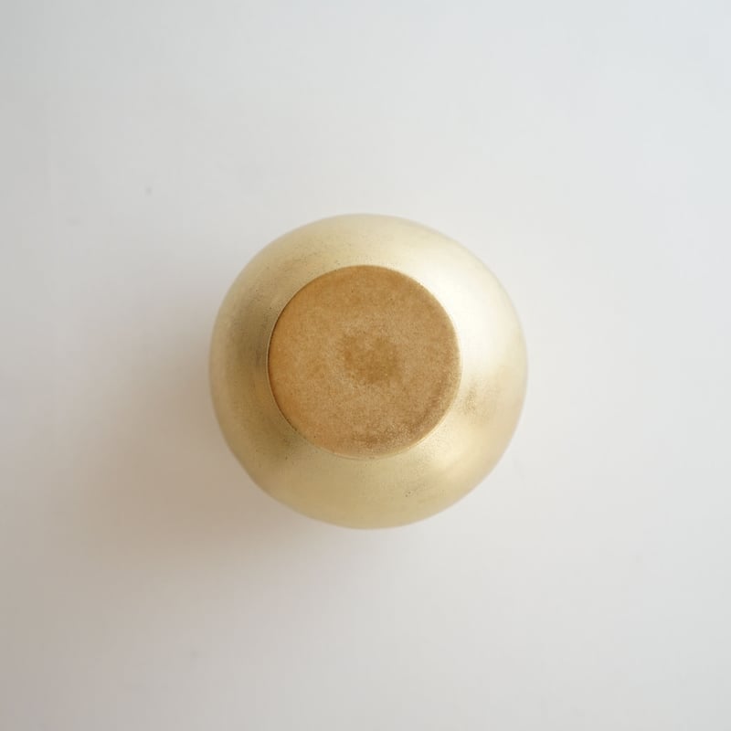 安藤雅信】金彩丸型茶心壺 大 | ギャルリ百草 online store