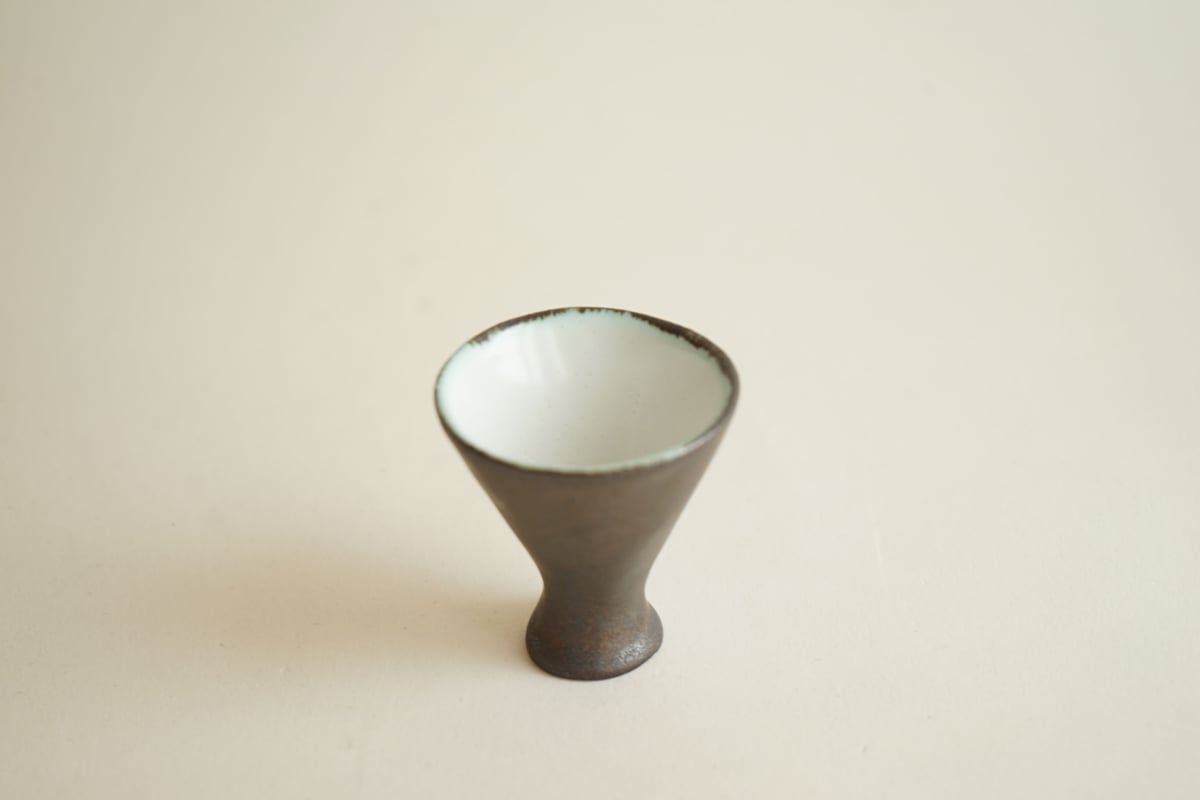 安藤雅信】黒錆釉モンゴル杯 | ギャルリ百草 online store