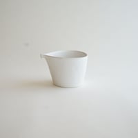 安藤雅信】オランダスープ皿 （乳白艶釉） | ギャルリ百草 online store