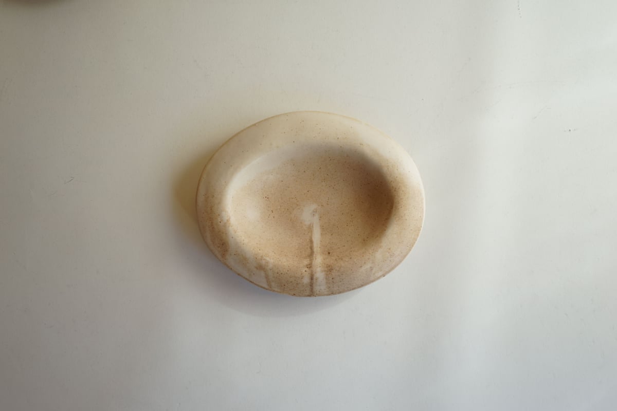安藤雅信】 オーバルシャッポ（土灰釉） | ギャルリ百草 online