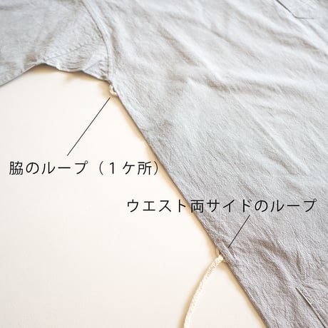 【安藤明子】定番スモックブラウス