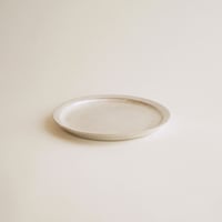 安藤雅信】銀彩ピューターリム筋オーバル（銀彩） | ギャルリ百草