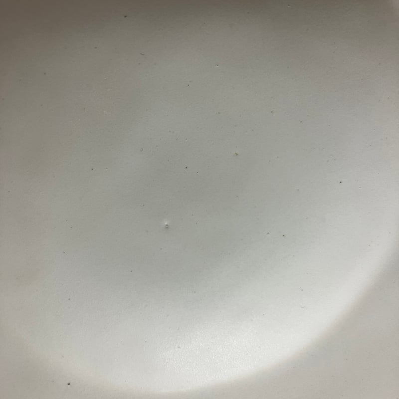 安藤雅信】 リムイタリア皿 S（白マット釉） | ギャルリ百草 online store