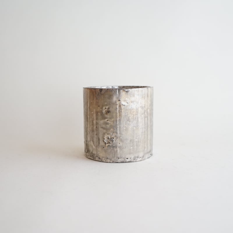 安藤雅信】黒銀彩くり貫建水 | ギャルリ百草 online store