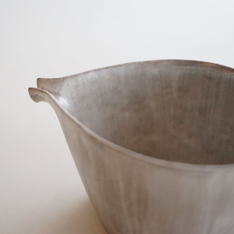 安藤雅信】白銀彩片口 LMM | ギャルリ百草 online store