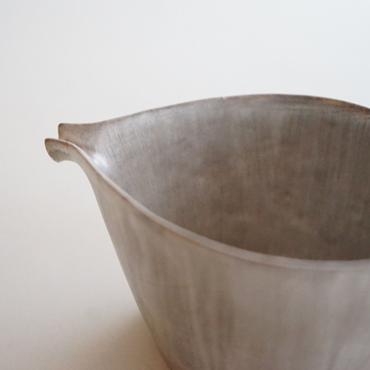 安藤雅信】白銀彩片口 LMM | ギャルリ百草 online store