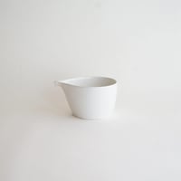 安藤雅信】白糖釉細長片口 XS | ギャルリ百草 online store