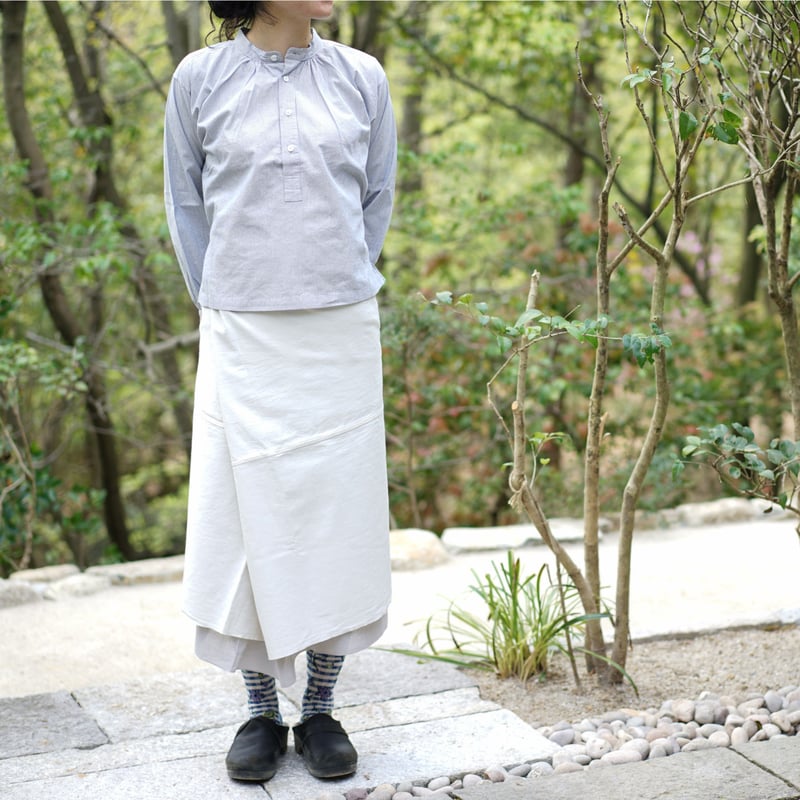 安藤明子】単サロン 綿タッサ 2.5段 | ギャルリ百草 online store 安藤明子】単サロン 綿タッサ 2.5段 | ギャルリ百草 online store