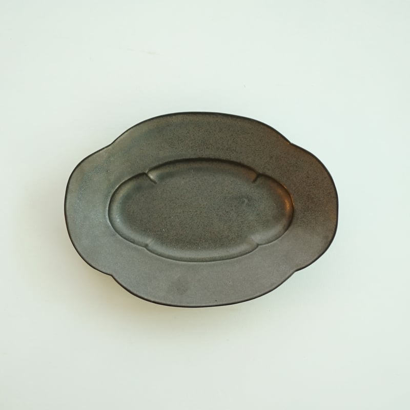 □安藤雅信 オランダ四弁輪花皿①点 デザートカップ