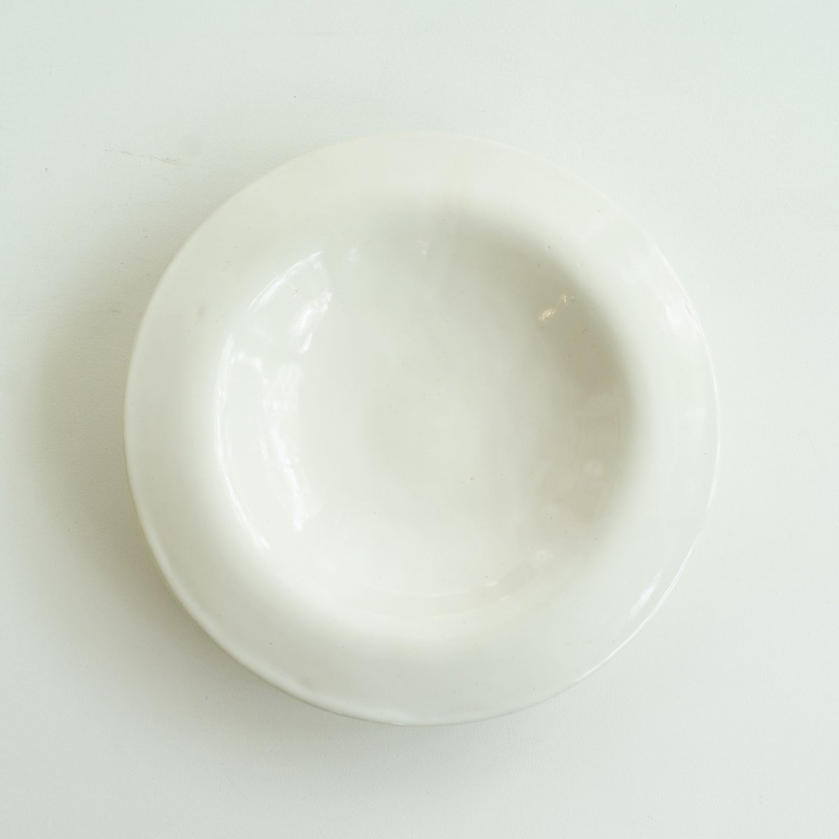 安藤雅信】丸シャッポ LM 脚付 （乳白艶釉） | ギャルリ百草 online store